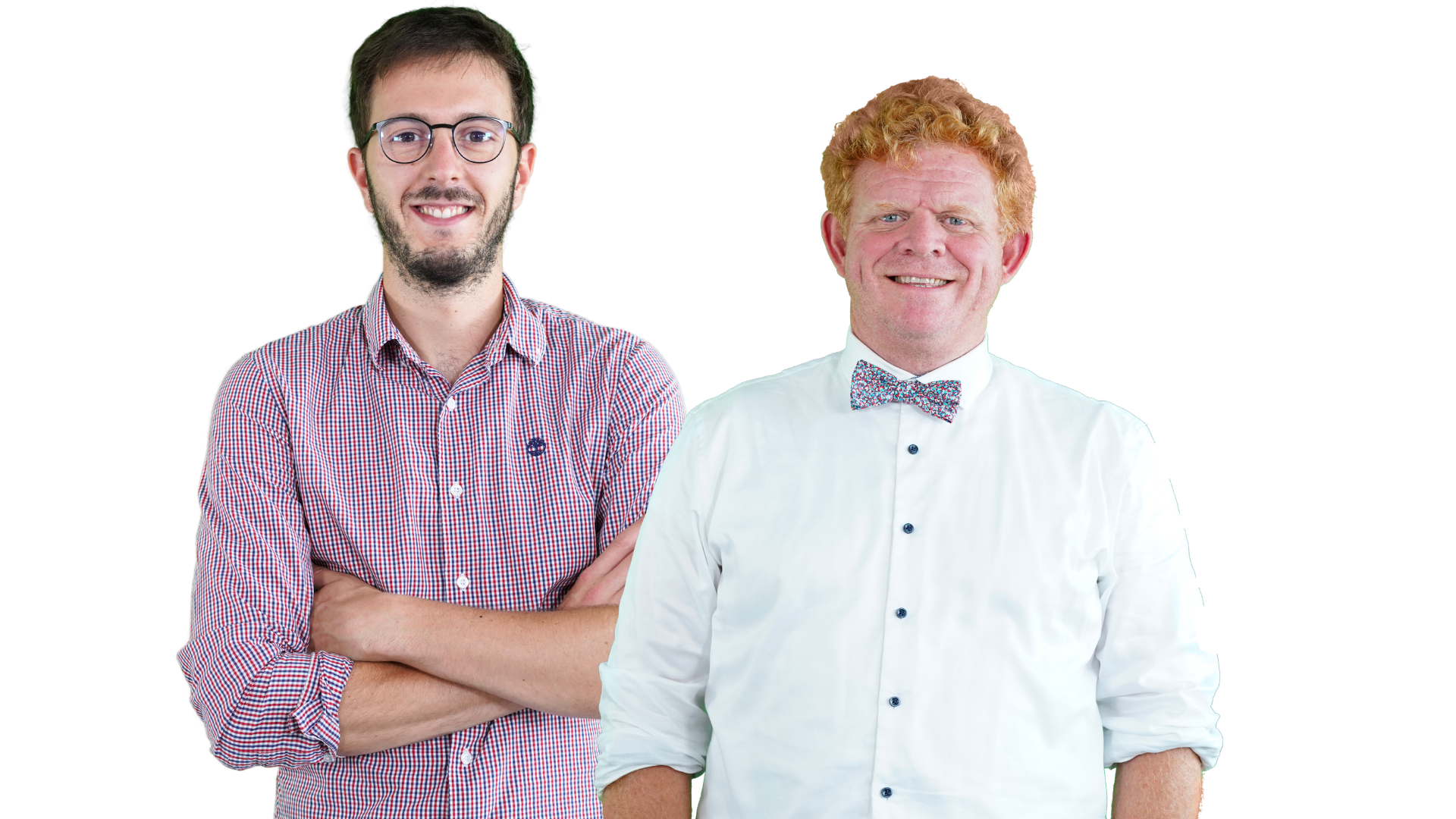 Olivier et Clément, co-animateurs du podcast